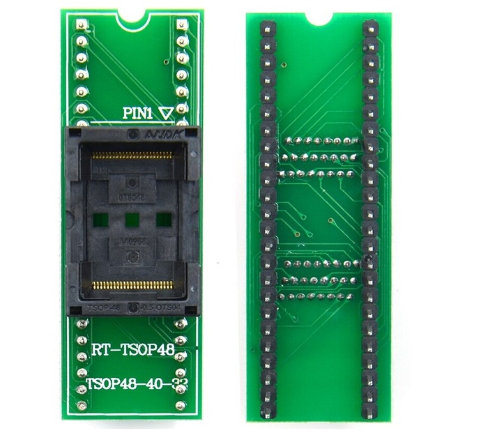 TSOP48-DIP48 Adapter TSOP-48-0.5-OTS04B for RT809H Programmer ...